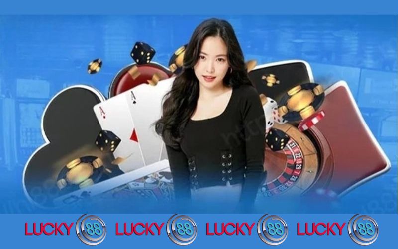 Sảnh Casino Lucky88 trực tuyến với dealer thật, chất lượng HD